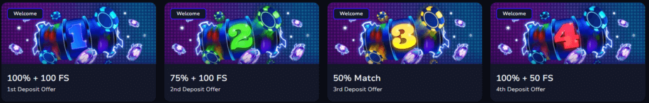 Deposit Bonuses of 7Bit Casino